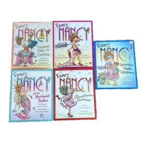 Fancy Nancy Hardcover Picture Books Five Books